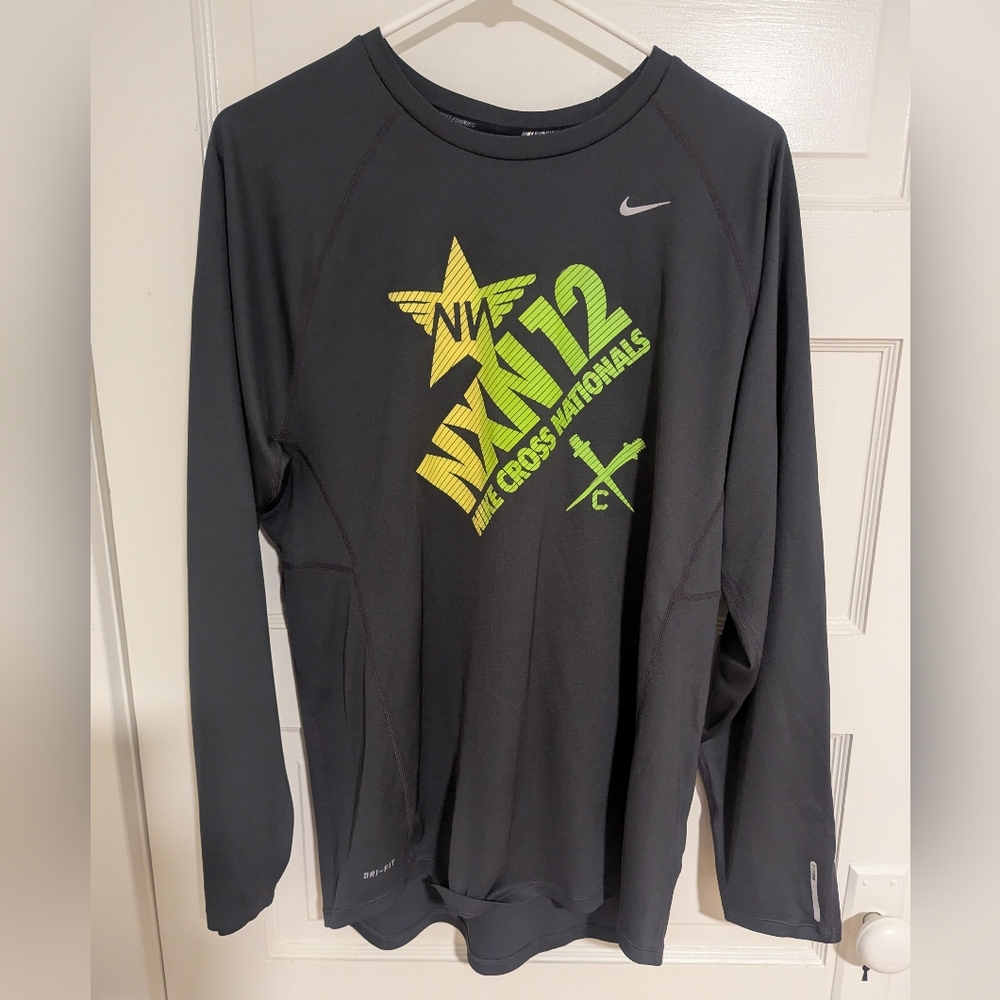 2012 Nike National Cross Country Championship Long Sleeve Dry Fit